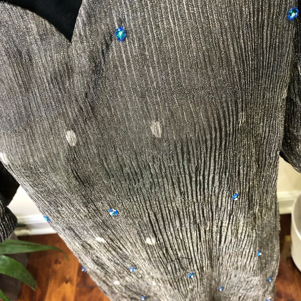 Indian Custom Made Tunic Dress w/ Beautiful Bead Detail